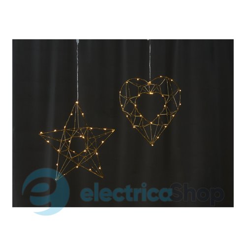 Украшение новогоднее EGLO "Звезда" STAR TRADING 690-73