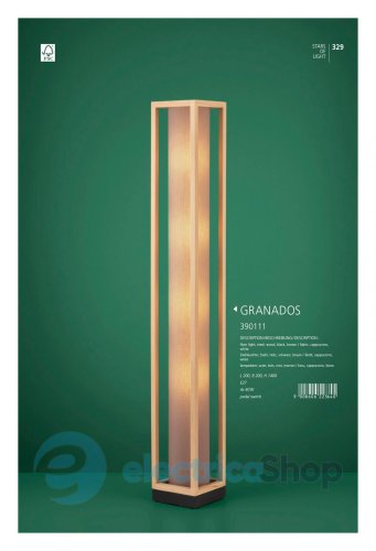 Торшер Eglo 390111 GRANADOS
