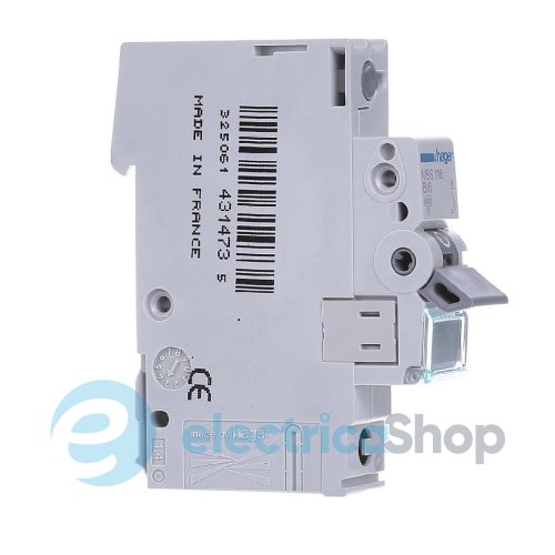 Автоматичний вимикач QC 1-п, 13А, C, 6kA, Hager MCS113