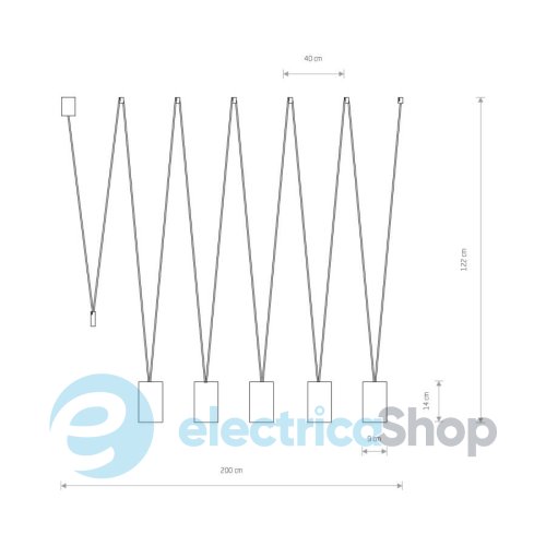 Люстра Nowodvorski MORE TONE V 7817
