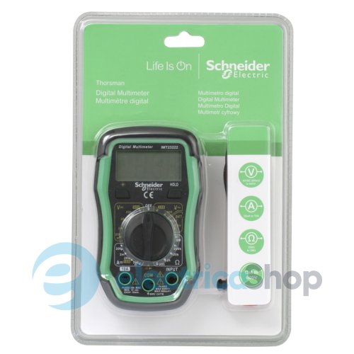 Мультиметр цифровой кат.III 600V, Schneider Electric IMT23222