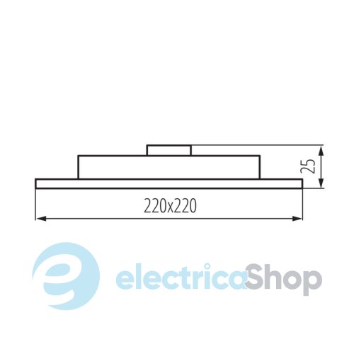 Cветильник точечный Kanlux SP LED N 18W NW-S 31082
