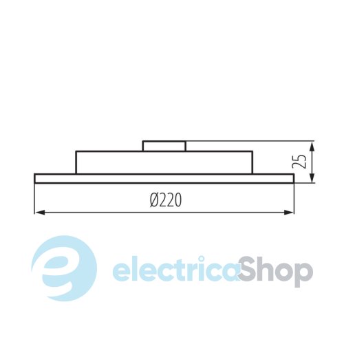 Cветильник точечный Kanlux SP LED N 18W NW-R 31083