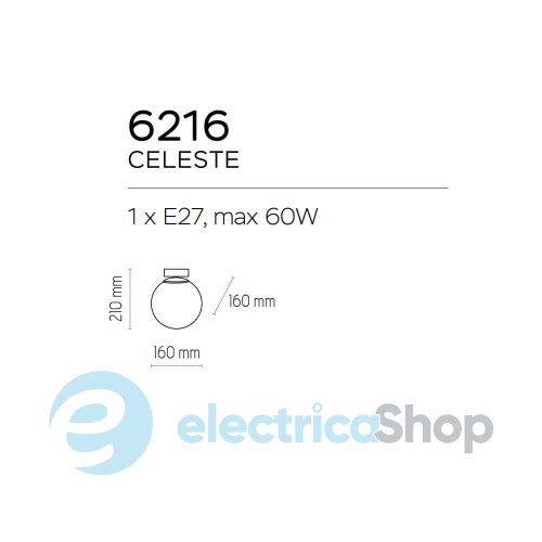 Потолочный светильник TK-Lighting CELESTE 1 6216