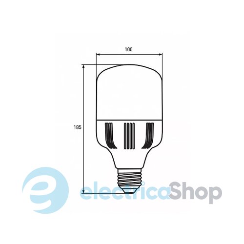 Світлодіодна лампа EUROLAMP LED високопотужна 30W E27 4000K