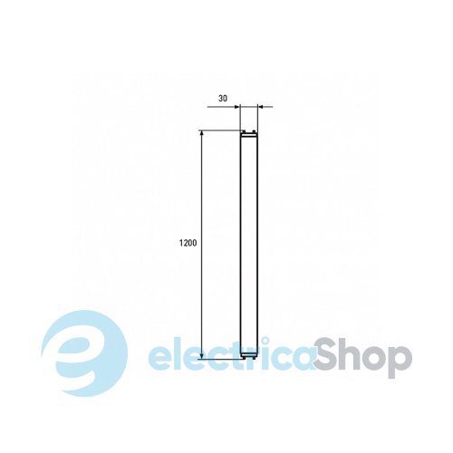 Светодиодная линейная лампа EUROLAMP LED NANO T8 18W 6500K