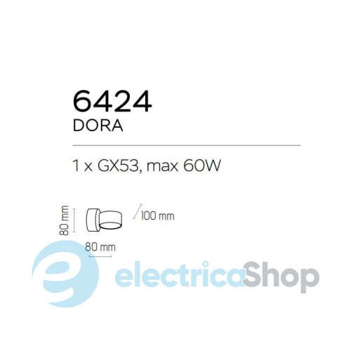 Бра TK-Lighting 6424 DORA