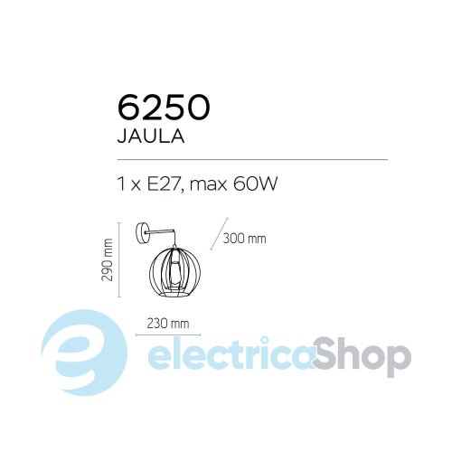 Бра TK-Lighting JAULA 1 6250