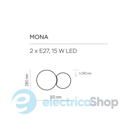 Люстра TK-Lighting MONA 2 4182