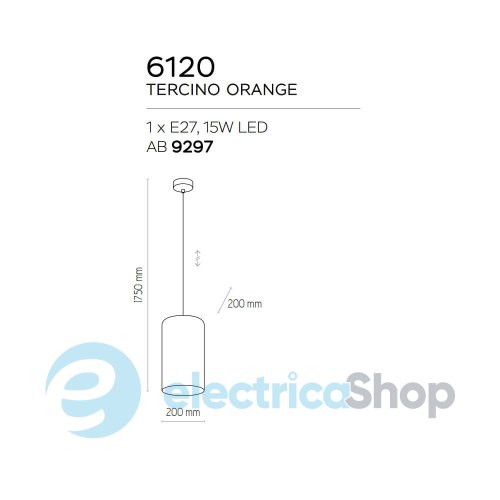 Подвесной светильник TK-Lighting TERCINO 200 6120