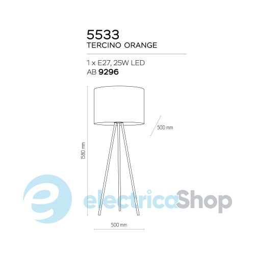 Торшер TK-Lighting 5533 TERCINO 1