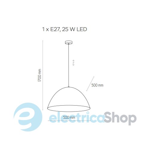 Підвісний світильник TK-Lighting FARO 6003