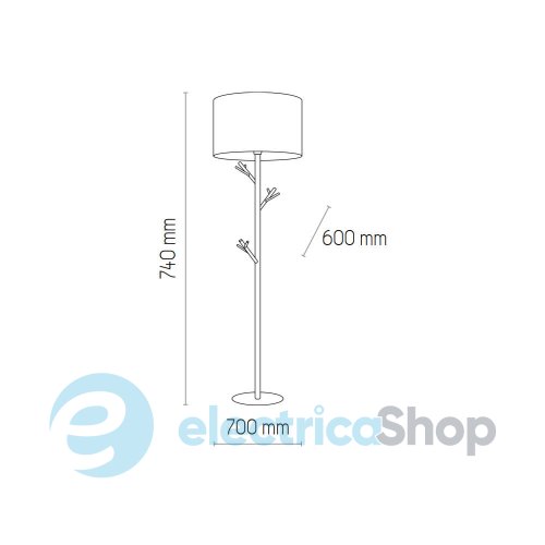 Торшер TK-Lighting 5572 ALBERO