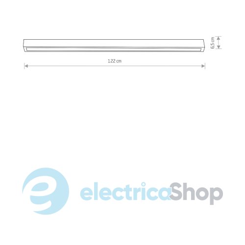 Стельовий світильник Nowodvorski STRAIGHT LED CEILING L 120 7551
