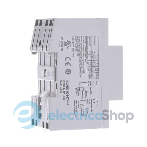 Контактор 3NO+1NC 40A 220-240В AC/DC AgSnO2 мех.индикатор; мех.блок; защита кат., DIN, 53.5мм