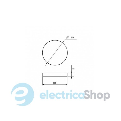 Светильник светодиодный EUROLAMP LED SmartLight 3000-6000K MSL-72W-N34