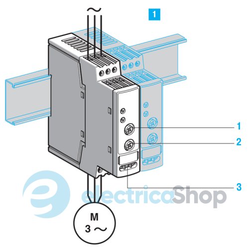 Пристрій плавного пуску  Schneider Electric ATS01N109FT ATS01 9A 400В
