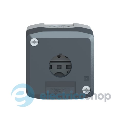 Пустой серый кнопочный пост, 1 отверстие Harmony XALD Schneider Electric XALD01
