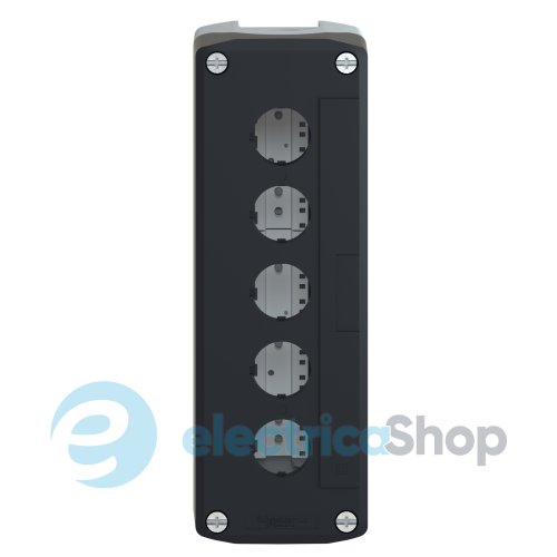 Пустой серый кнопочный пост, 5 отверстий Harmony XALD Schneider Electric XALD05