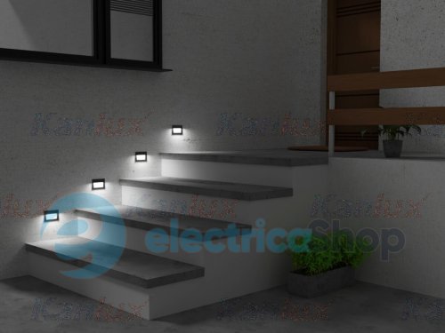 Светильник Kanlux GLASI LED 3W P NW-GR (33695)