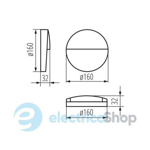 Уличный настенный светильник Kanlux DULI LED 6,5W-NW-O-GR (33753)
