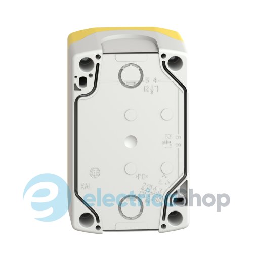 Пустой желтый кнопочный пост, 2 отверстия Harmony XALK Schneider Electric XALK02