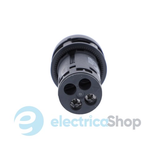 Кнопка Harmony XB7 Schneider Electric, моноблочная, 22 мм, черная, пластик, пружинный возврат, 1 Н.О.