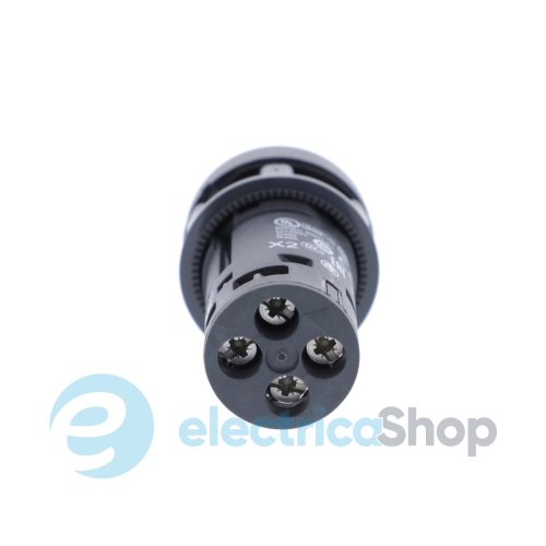 Кнопка с подсветкой Harmony XB7 Schneider Electric, моноблочная, 22 мм, зелёная 1 Н.О, 24V