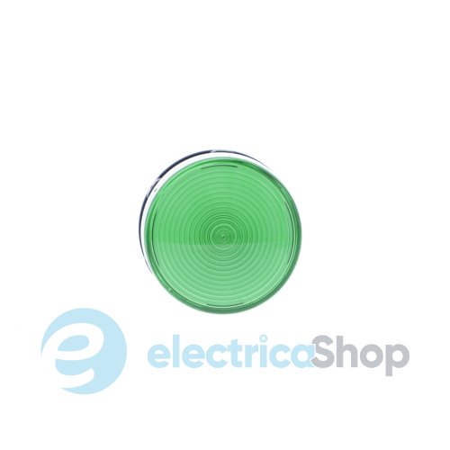 Сигнальна лампа Harmony XB7 Schneider Electric, моноблочна, 22 мм, зелена, 24 В., XB7EV03BP
