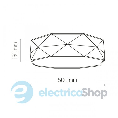Люстра TK-Lighting KANTOOR NATURE 6195