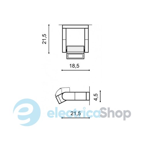 Настенный светильник AZzardo FRAME wall AZ4308