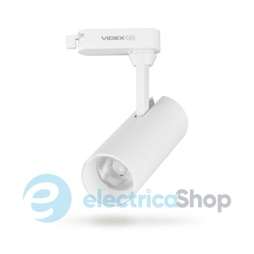 LED светильник трековый VIDEX 10W 4100K белый