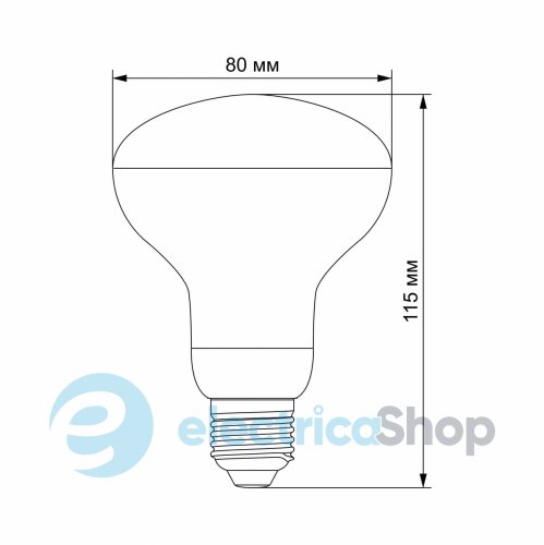 Светодиодная лампа для растений VIDEX FITO LED Filament 9W E27 VL-R80FF-09271 (26413)