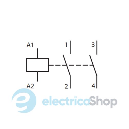 Контактор Abb ESB20-20N-02, 20А, 2НО,42V АС/DC