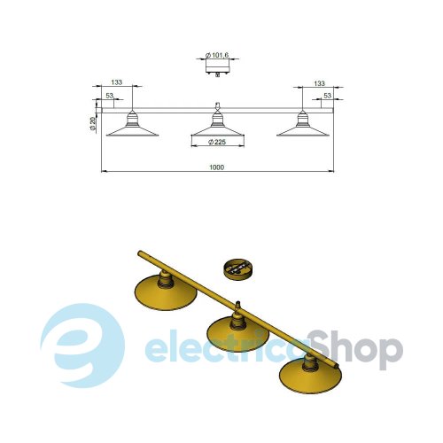 Люстра PikArt 26464-5 Classic 3