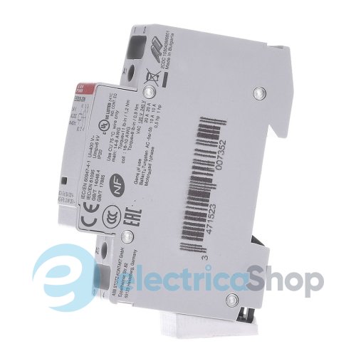 Контактор Abb ESB20-02N-06, 20А, 2НЗ,230V АС/DC