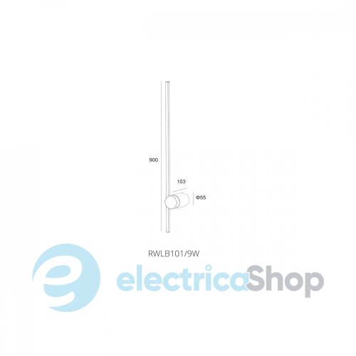 Настенный светильник Skarlat EPEE RWLB101 9W WH 4000K
