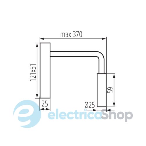 Настінний світильник Kanlux TONIL II LED B 32522