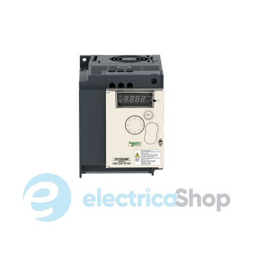Преобразователь частоты Schneider Electric ATV12 0.18кВт 240В 1Ф