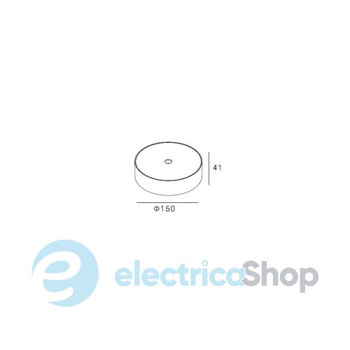 Точечный накладной светильник Skarlat PULSANTE RSLС78031 1x3W BK+WH 4000K