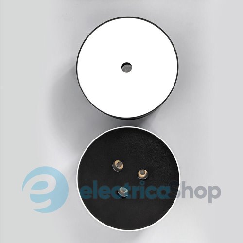 Точечный накладной светильник Skarlat PULSANTE RSLС78032 3x3W WH+BK 4000K