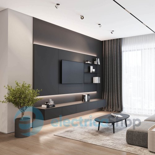 Точковий вбудований світильник Skarlat MEGA RSL74265 4x2.5W WH+BK 4000K