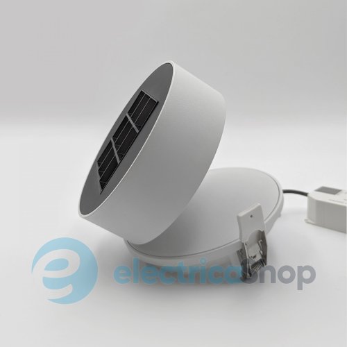 Точковий вбудований світильник Skarlat MEGA RSL74266 9x2.5W WH+BK 3000K