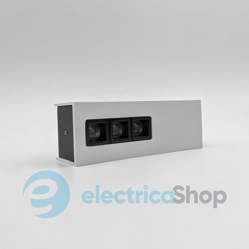 Точковий накладний світильник Skarlat KUBI RSLC78036 3x2W WH+BK 4000K