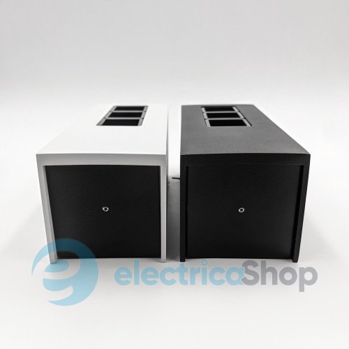 Точечный накладной светильник Skarlat KUBI RSLC78037 3x5W WH+BK 4000K
