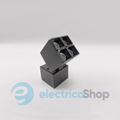 Точечный накладной светильник Skarlat GRATA RSLC78026 4x2W BK 3000K