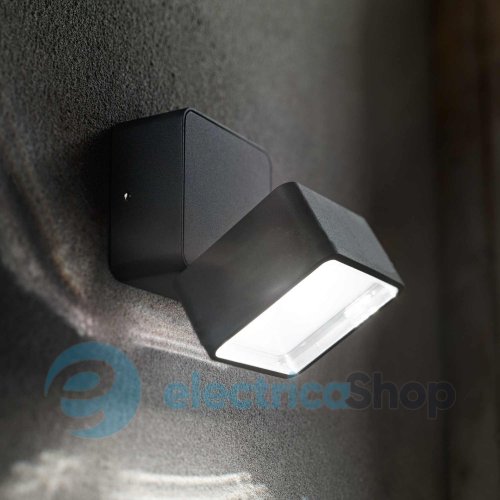 Вуличний настінний світильник Ideal Lux Omega AP Square 4000K 285511