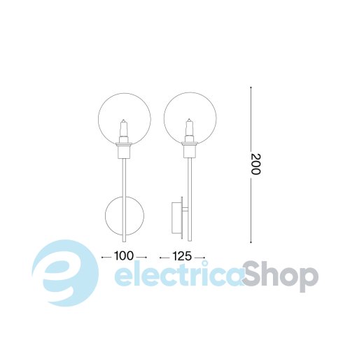 Бра Ideal Lux 200378 Maracas AP1