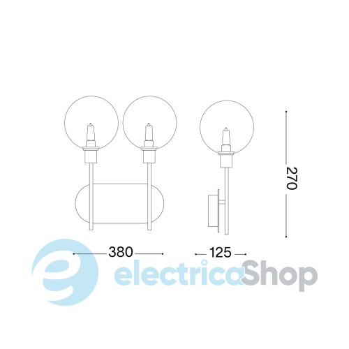 Бра Ideal Lux 200347 Maracas AP2