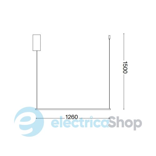Подвесной светильник Ideal Lux ESSENCE SP 17W 285092